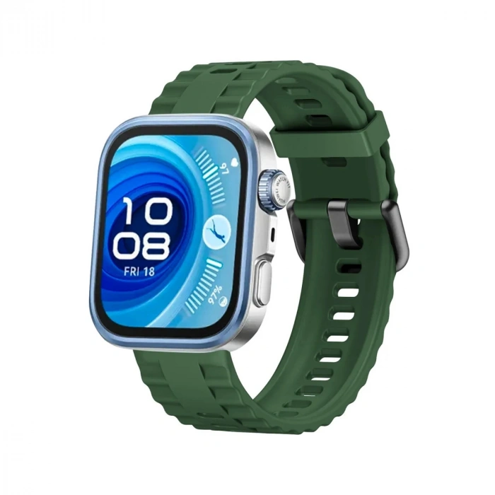 Huawei Watch Fit 3 Klasik Kordon (SAAT DEĞİLDİR) - Koyu Yeşil