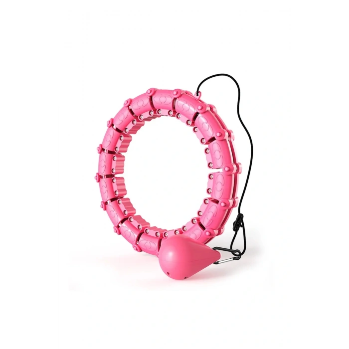 Hulahop Egzersiz Çemberİ Egzersiz Halkası Ağırlıklı Bel Kalça Bacak Kol Bölgesi Ayarlanabilir