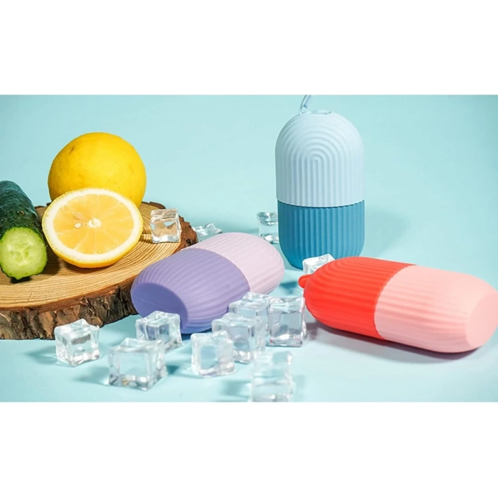 Ice Roller Buz Silindiri Terapi Etkili Yüz Masaj Ve Cilt Bakım Aleti (5324)