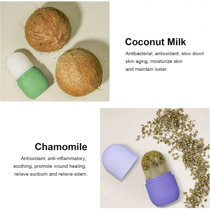 Ice Roller Buz Silindiri Terapi Etkili Yüz Masaj Ve Cilt Bakım Aleti (5324)