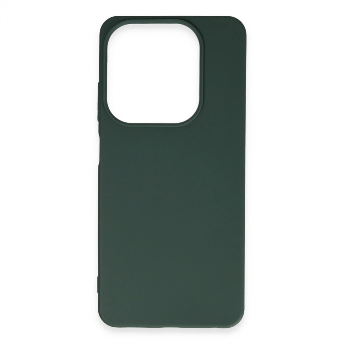 İnfinix Hot 40i Kılıf First Silikon - Koyu Yeşil