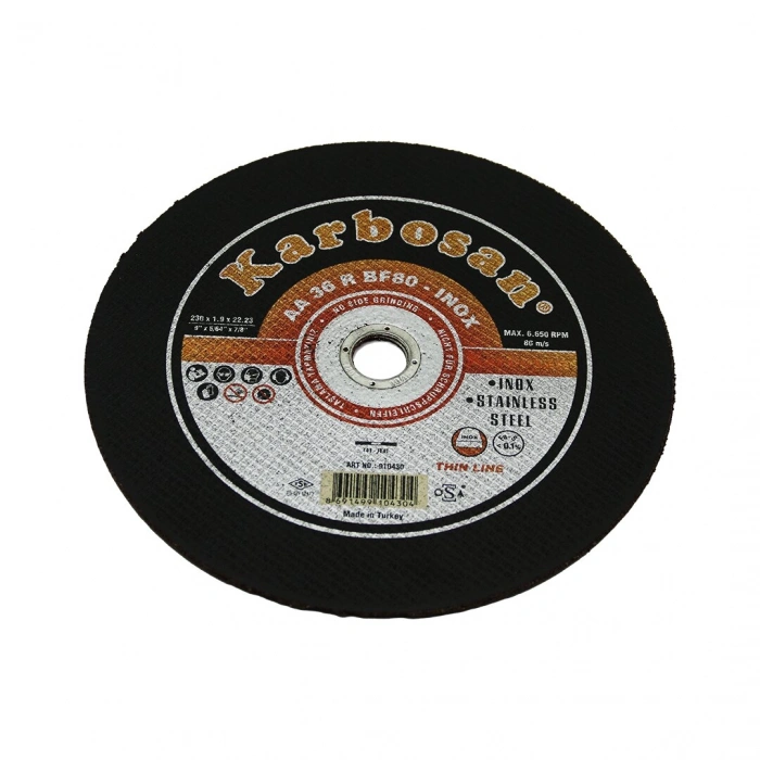 İNOX METAL KESİCİ DİSK 230MMX1.92X22 (5324)