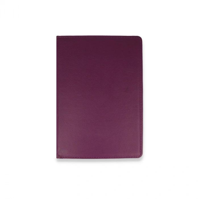 İpad Mini 6 Kılıf 360 Tablet Deri Kılıf - Mürdüm