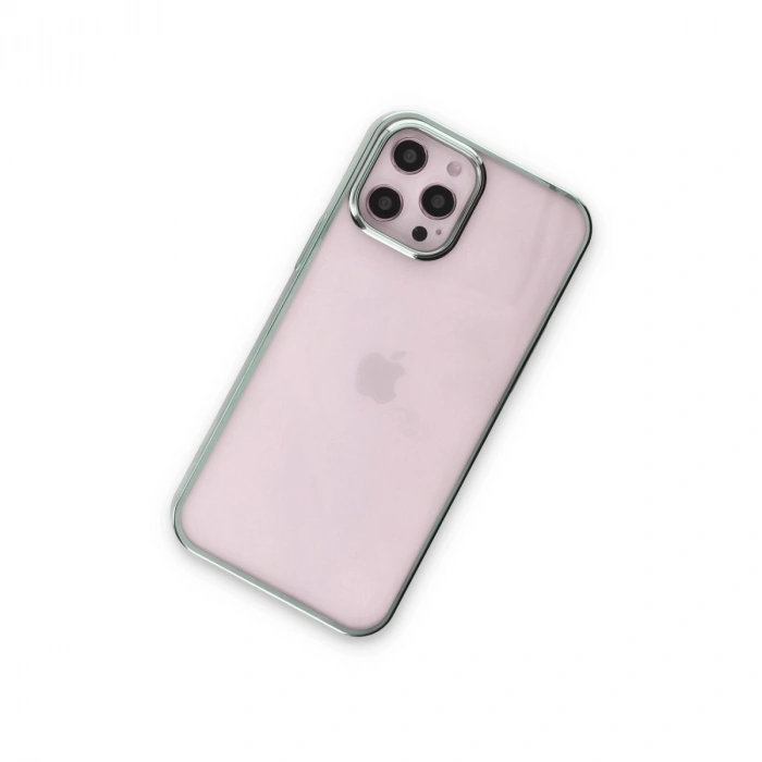 İphone 12 Pro Max Kılıf Element Silikon - Yeşil