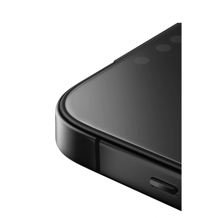 İphone 13 Pro Ekran Koruyucu Kırılmaz Cam Çıtalı Koruyucu