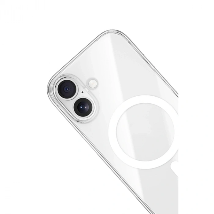 İphone 17 Kılıf Pc Real Magsafe Kapak - Şeffaf
