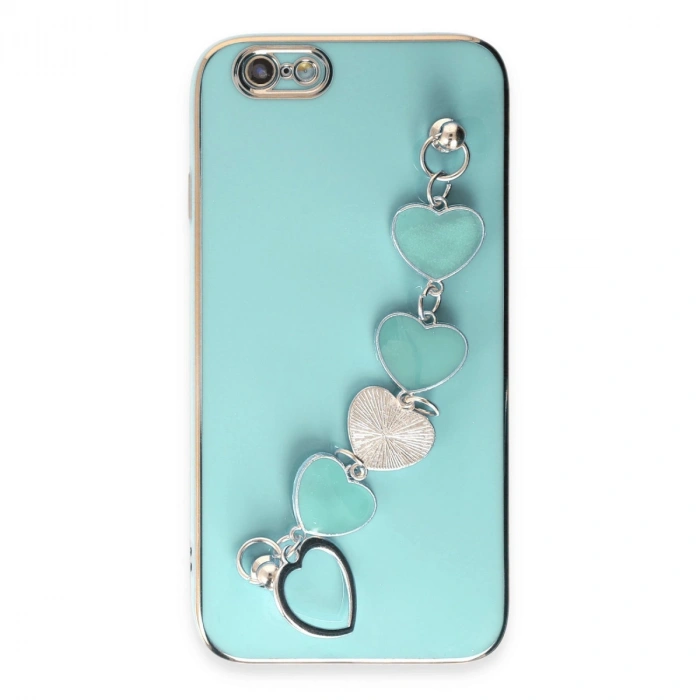 İphone 6 Kılıf Esila Silikon - Su Yeşili