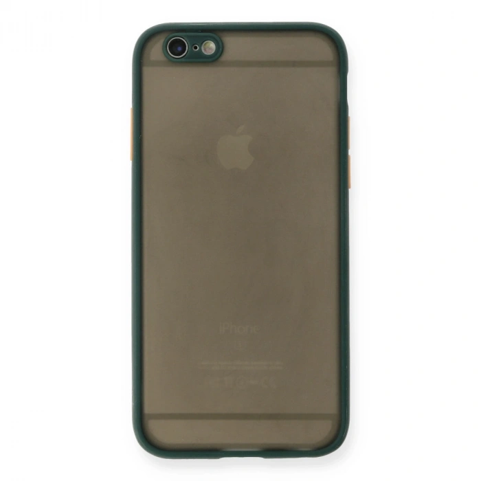 İphone 6 Kılıf Montreal Silikon Kapak - Yeşil
