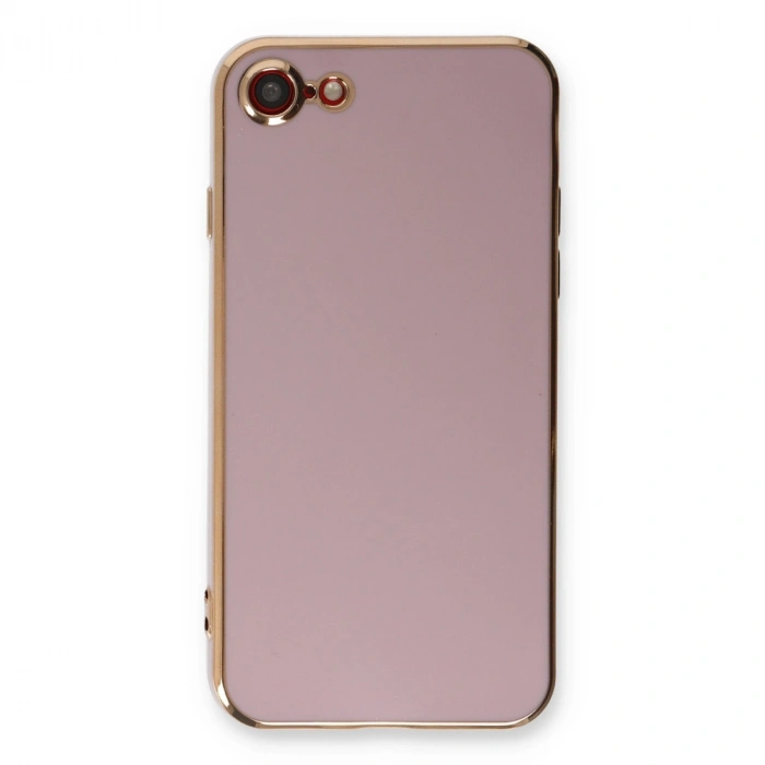 İphone 7 Kılıf Volet Silikon - Mor