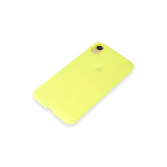 İphone Xr Kılıf First Silikon - Parlak Yeşil