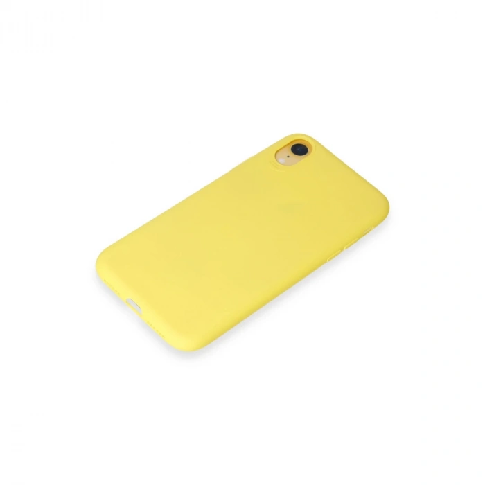 İphone Xr Kılıf First Silikon - Sarı