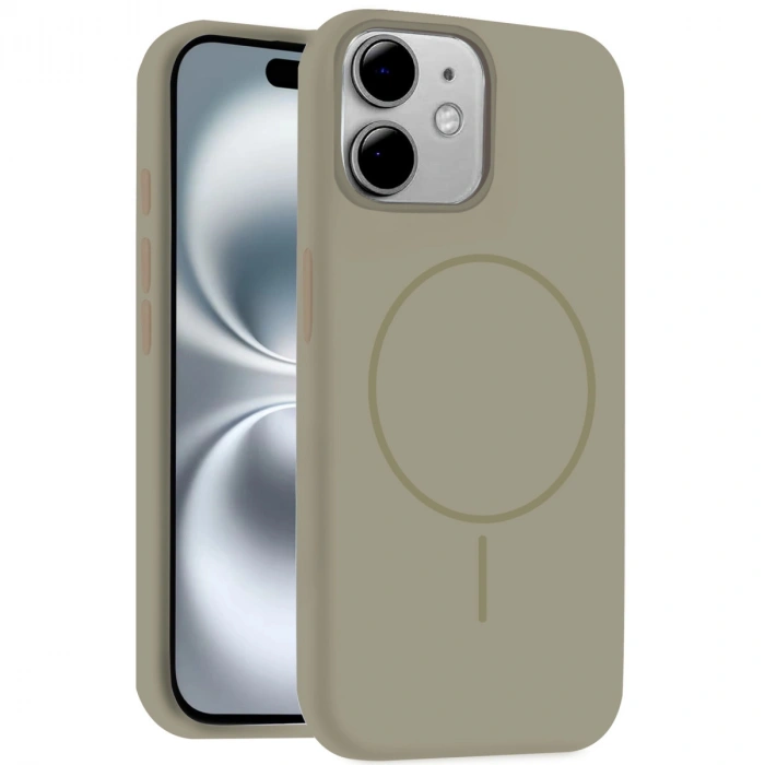 Joko Apple İphone 11 Kılıf Jully Magsafe Kapak - Çöl Titanyum