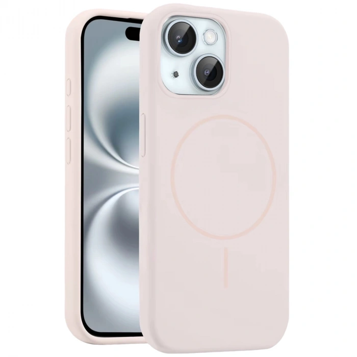Joko Apple İphone 14 Kılıf Jully Magsafe Kapak - Pudra