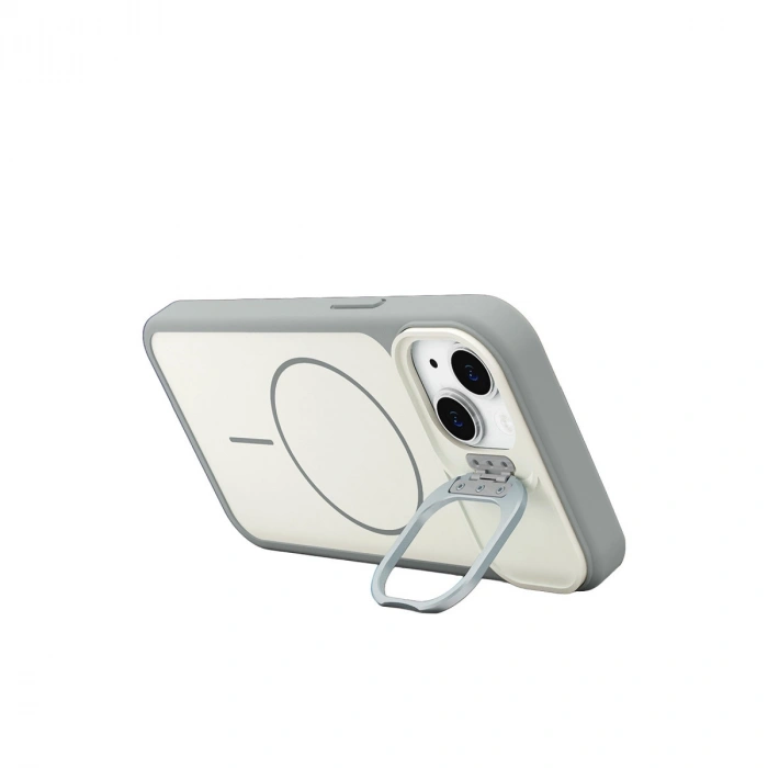Joko Apple İphone 14 Pale Magsafe Standlı Kapak - Beyaz
