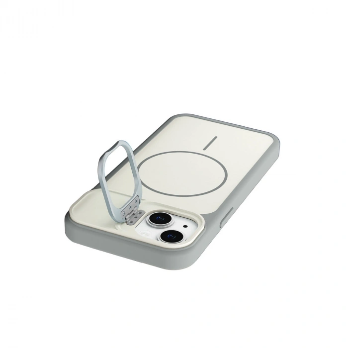Joko Apple İphone 14 Pale Magsafe Standlı Kapak - Beyaz