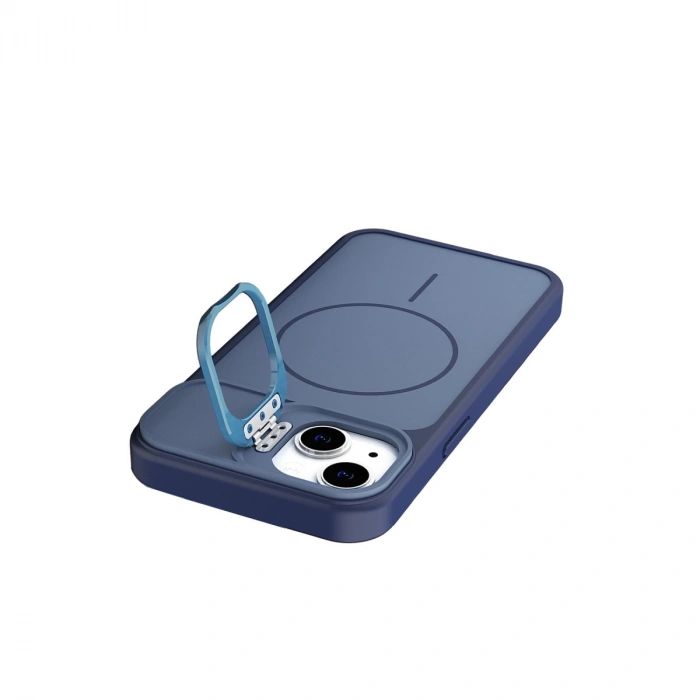 Joko Apple İphone 14 Pale Magsafe Standlı Kapak- Mavi
