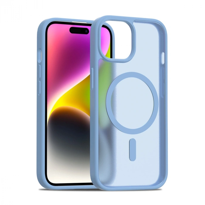 Joko Apple İphone 15 Jota Magsafe Kapak - Açık Mavi