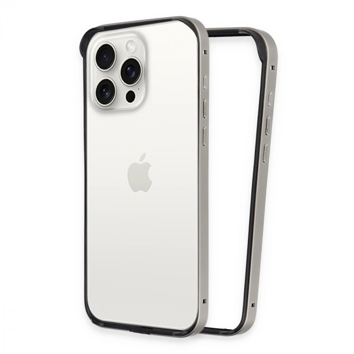 Joko Apple İphone 15 Pro Land Bumper Koruma Kapak - Titan Gri