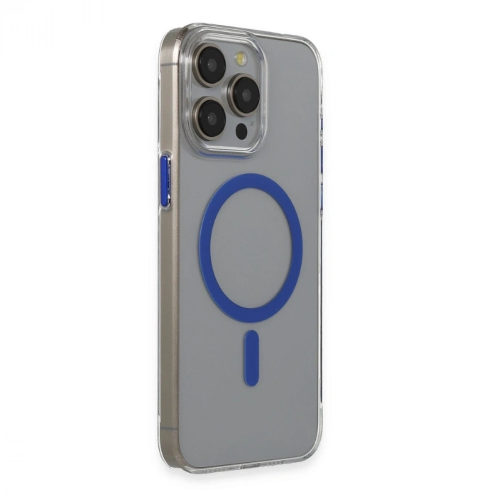 Joko Apple İphone 15 Pro Max Bubble Magsafe Kapak - Lacivert