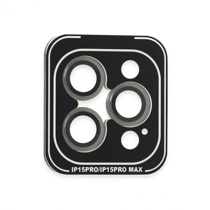 Joko Apple İphone 15 Pro Max Pvd Metal Kamera Lens - Gri