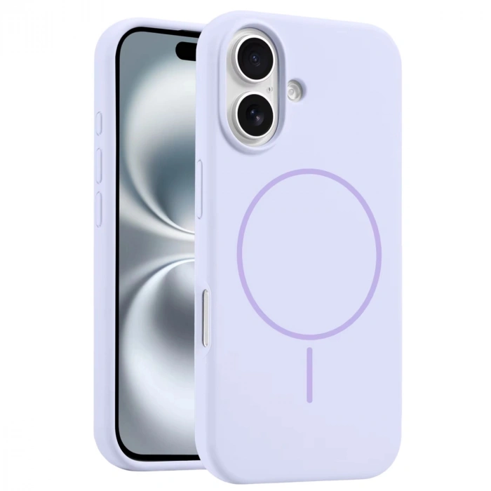 Joko Apple İphone 16 Kılıf Jully Magsafe Kapak - Lila