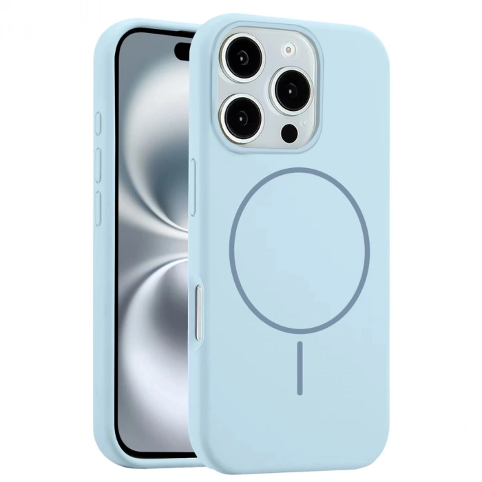 Joko Apple İphone 16 Pro Max Kılıf Jully Magsafe Kapak - Mavi