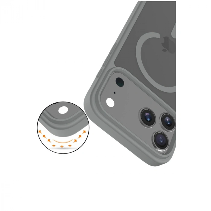 Joko Apple İphone 17 Pro Max Jota Magsafe Kapak - Titan Gri