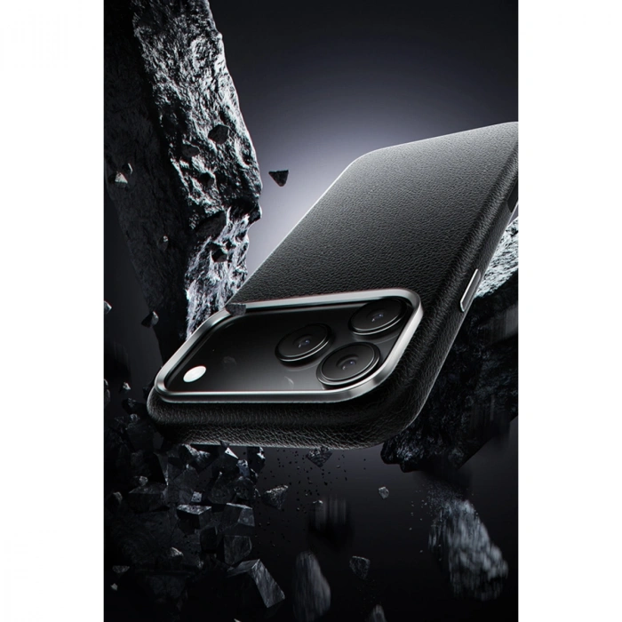 Joko Apple İphone 17 Pro Max Wonder Deri Magsafe Kapak - Siyah