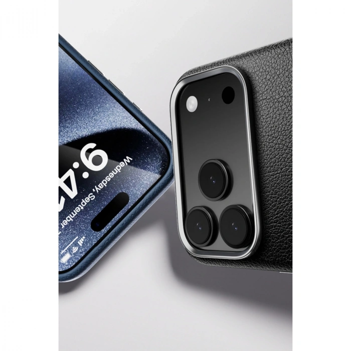 Joko Apple İphone 17 Pro Max Wonder Deri Magsafe Kapak - Turuncu