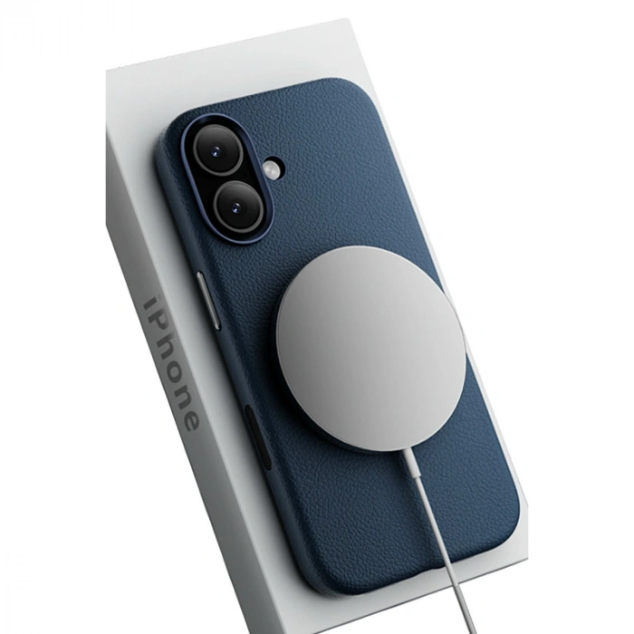 Joko Apple İphone 17 Wonder Deri Magsafe Kapak - Lacivert