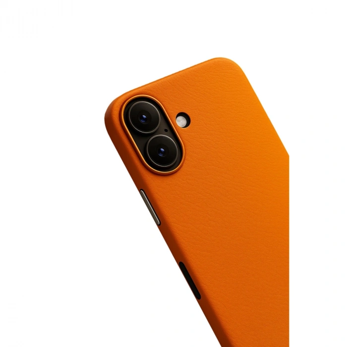 Joko Apple İphone 17 Wonder Deri Magsafe Kapak - Turuncu