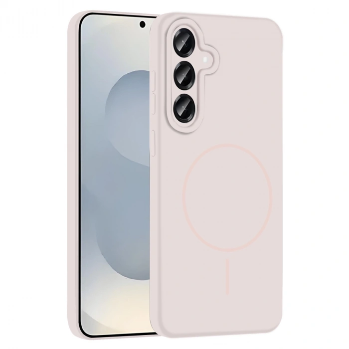 Joko Samsung Galaxy S25 Plus Kılıf Jully Magsafe Kapak - Pudra