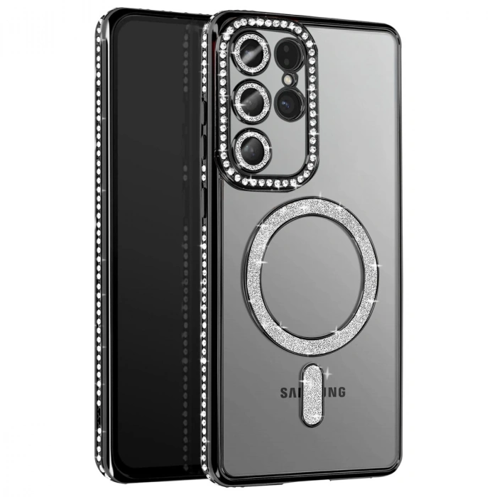 Joko Samsung Galaxy S26 Ultra Joke Simli Magneticsafe Kılıf - Siyah