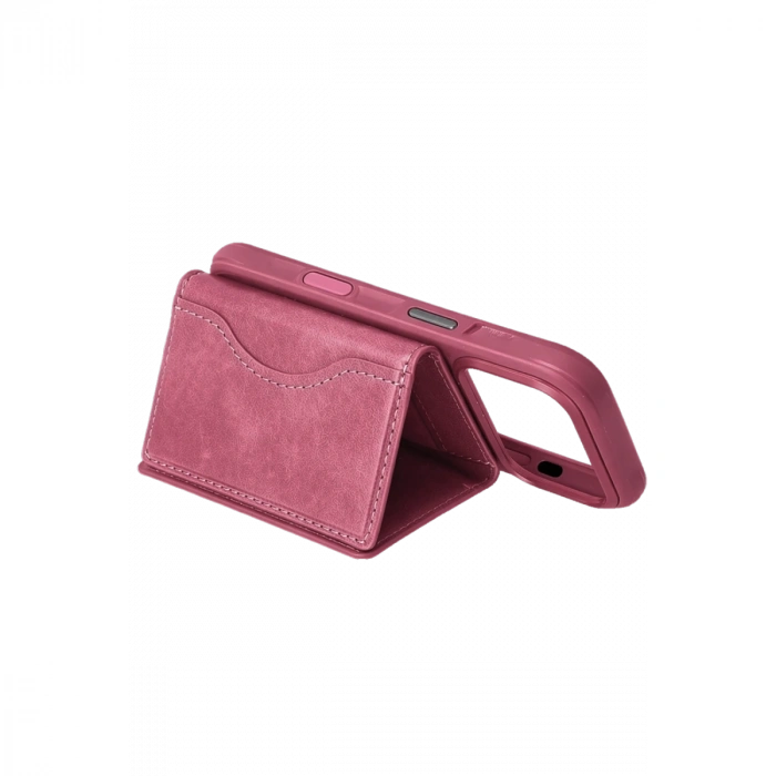 Joko Tema Magsafe Deri Kartlık - Pembe