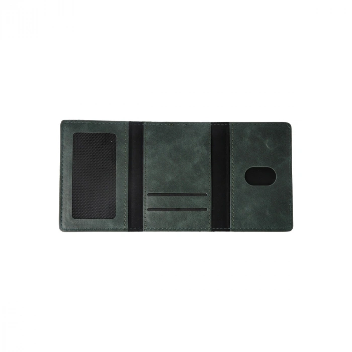 Joko Tema Magsafe Deri Kartlık - Yeşil
