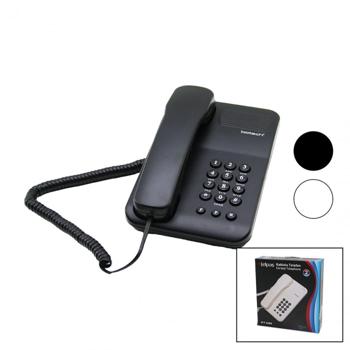 KABLOLU MASA TELEFON KT-1020 (5324)