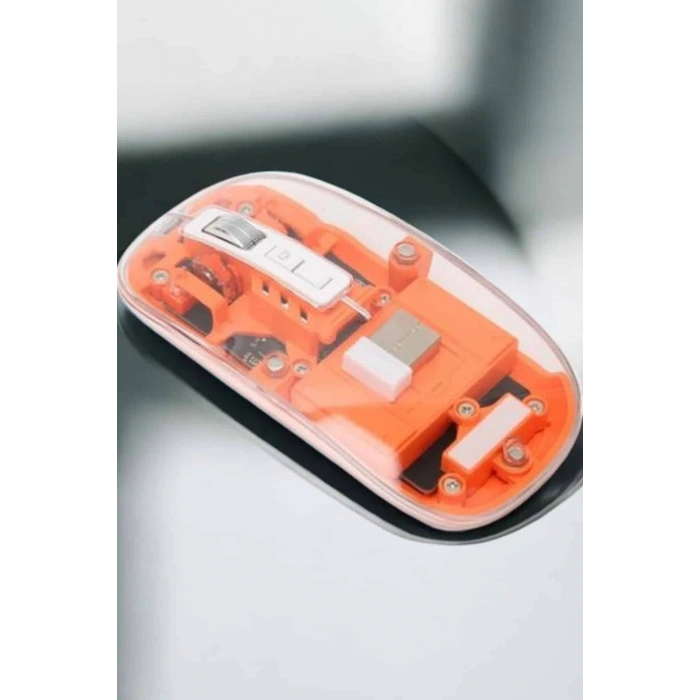 Kablosuz Mouse Fare 5.0 Bluetooth Bağlantılı USB Girişli