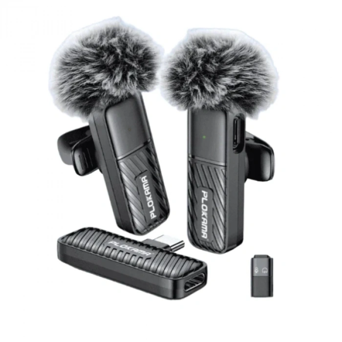 Kablosuz Type-C Yaka Mikrofonu