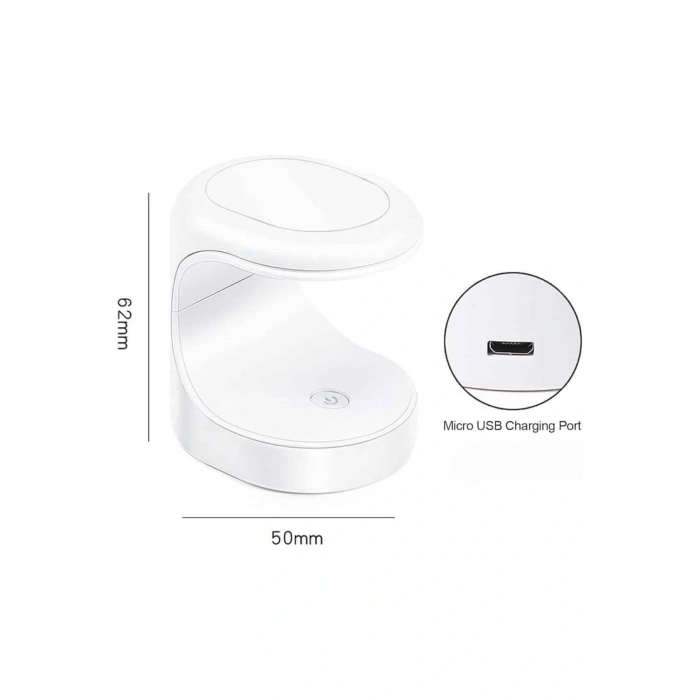 Kalıcı Oje Kurutucu Mini Uv Işınlı Taşınabilir Hızlı Ve Pratik Oje Kurutucu