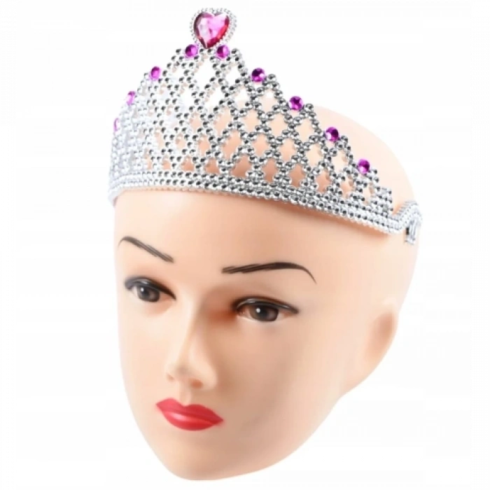 Kalpli Prenses Tacı Fuşya