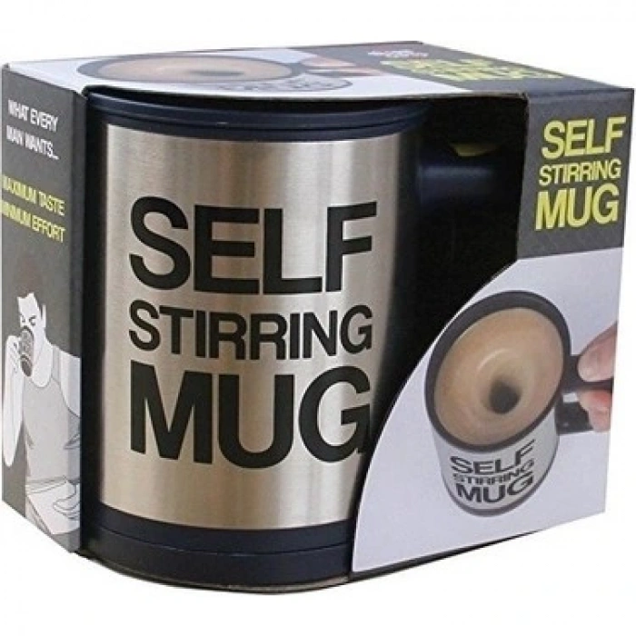 Karıştırıcı Özellikli Mikser Kupa Bardak Self Stirring Mug (5324)