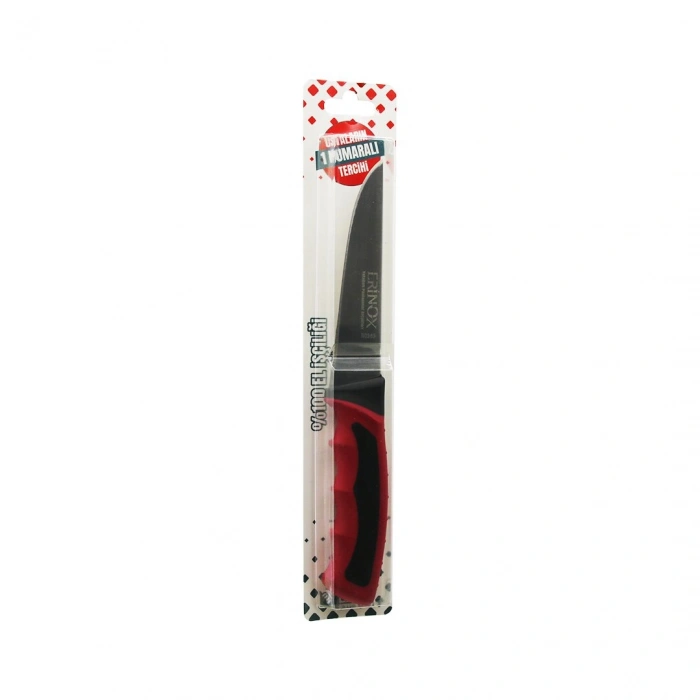 KASAP ET BIÇAK - KURBAN SOFT ÇİFT BASKI RENKLİ PLASTİK SAPLI (5324)