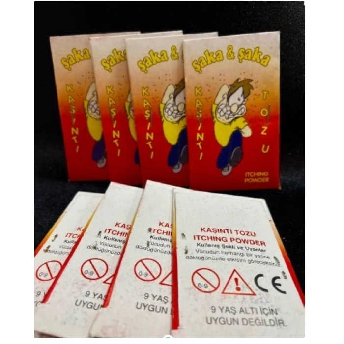 Kaşıntı Tozu Şaka Kaşıntı Tozu Eğlence Şaka Amaçlı Toz