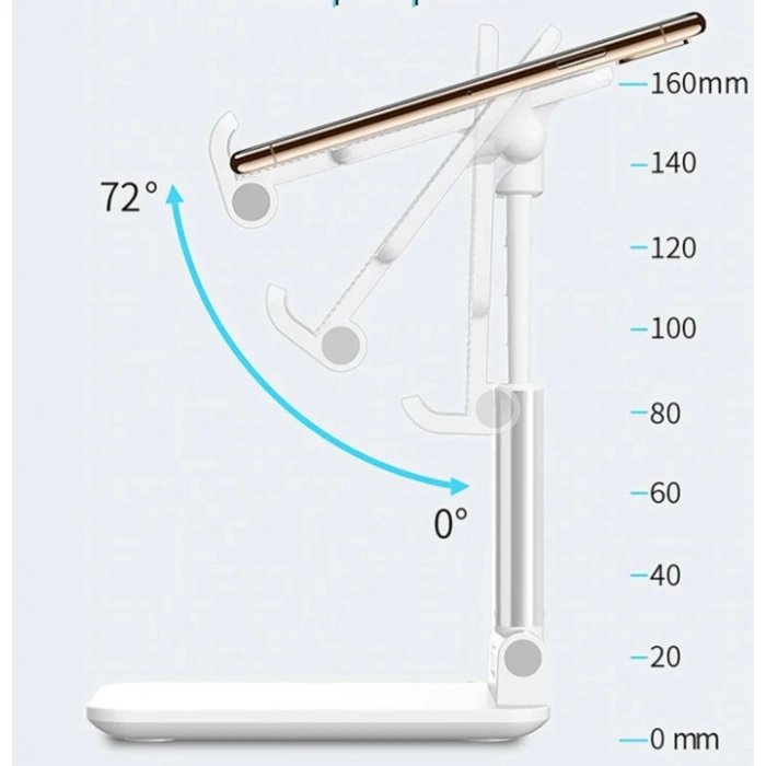 Katlanabilir Masaüstü Telefon Tutucu Stand (5324)