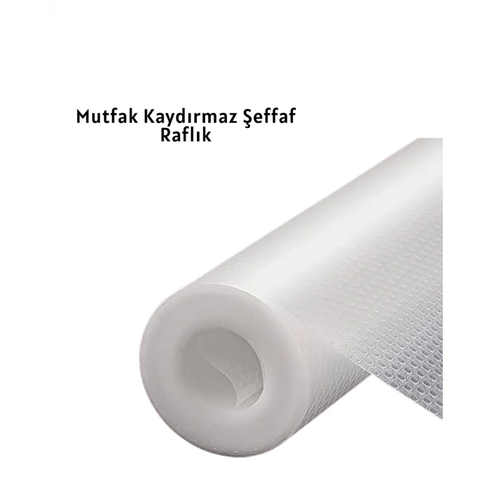 Kaydırmaz Şeffaf Raflık
