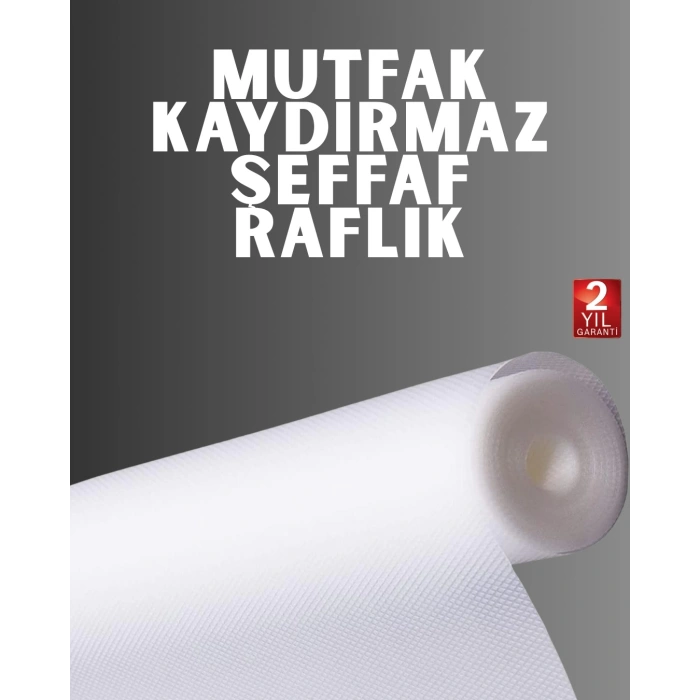Kesilebilir şeffaf raflık çekmece kaplaması mutfak için