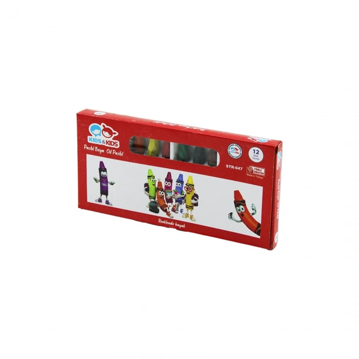 KIDS - KIDS STR-47 12PCS = 12 RENK PASTEL BOYA (5324)