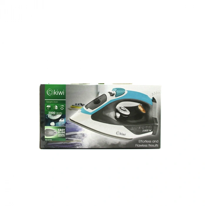 KİWİ KSI-6319C BUHARLI ÜTÜ SERAMİK PLAKA 2000W (5324)