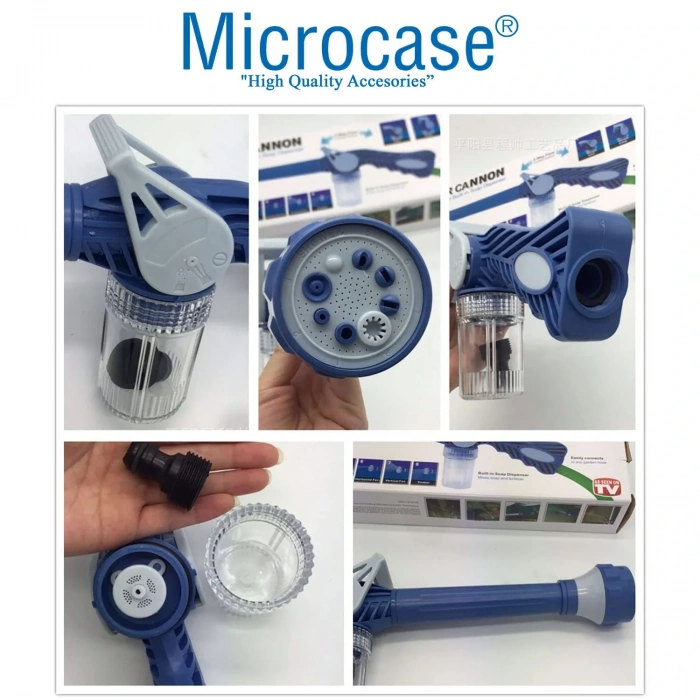 Köpüklü Oto Araba Araç Yıkama Aparatı Basınçlı Su Tabancası (5324)