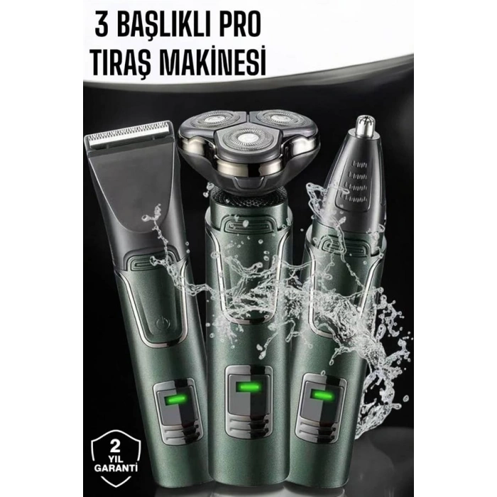 Kulak Ve Burun Başlıklı Profesyonel Tıraş Makinesi